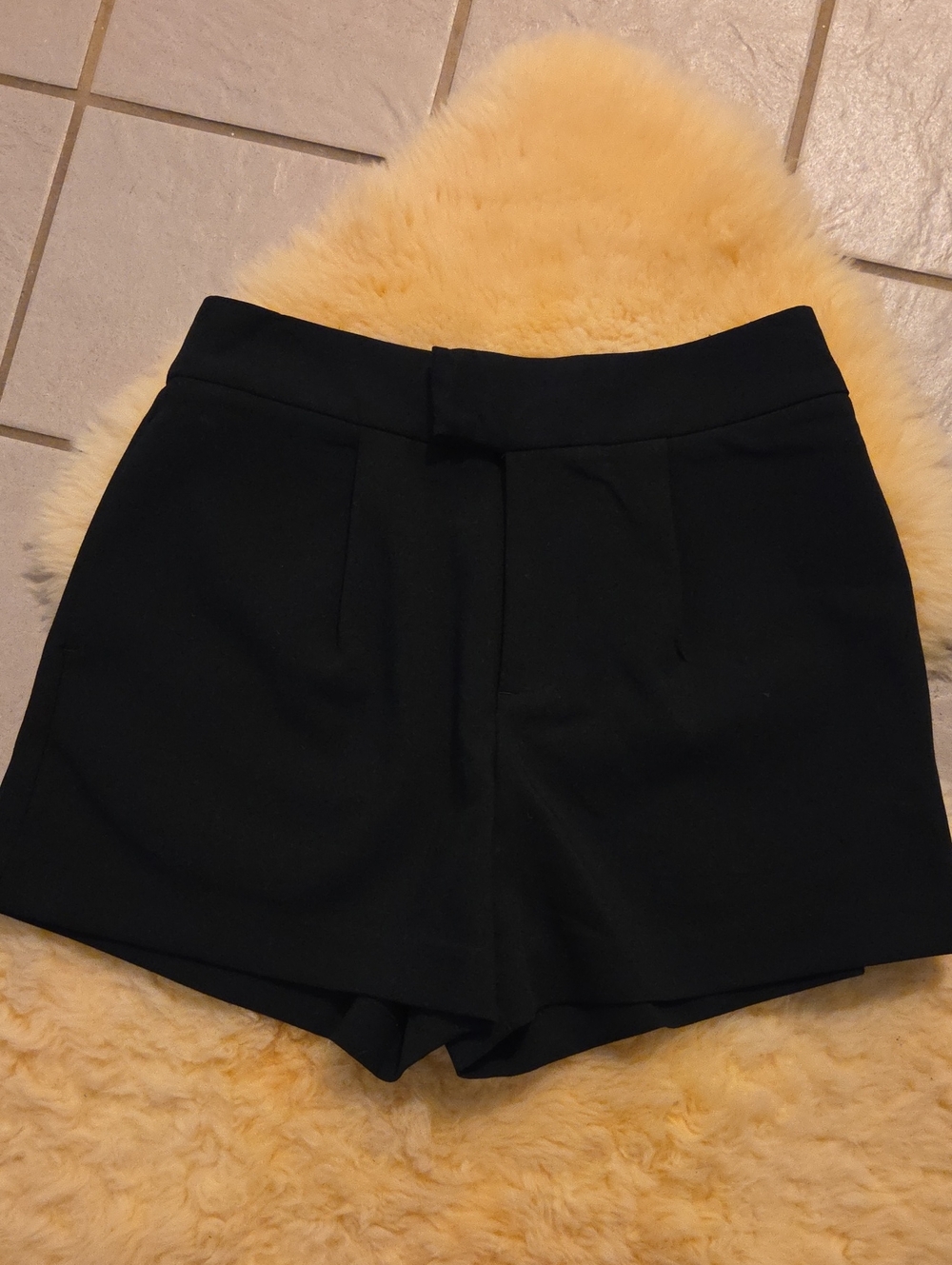a new day Black High-Waist Tailored Women’s Shorts